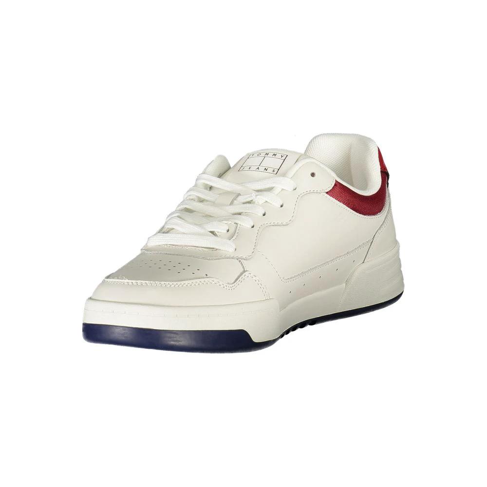 Tommy Hilfiger Bianco Polyurethane Men's Sneaker by Tommy Hilfiger