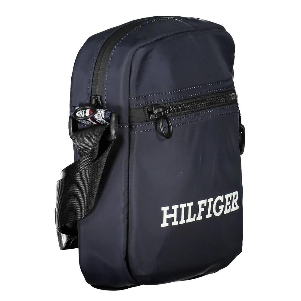 Tommy Hilfiger Blue Polyester Men Shoulder Bag by Tommy Hilfiger