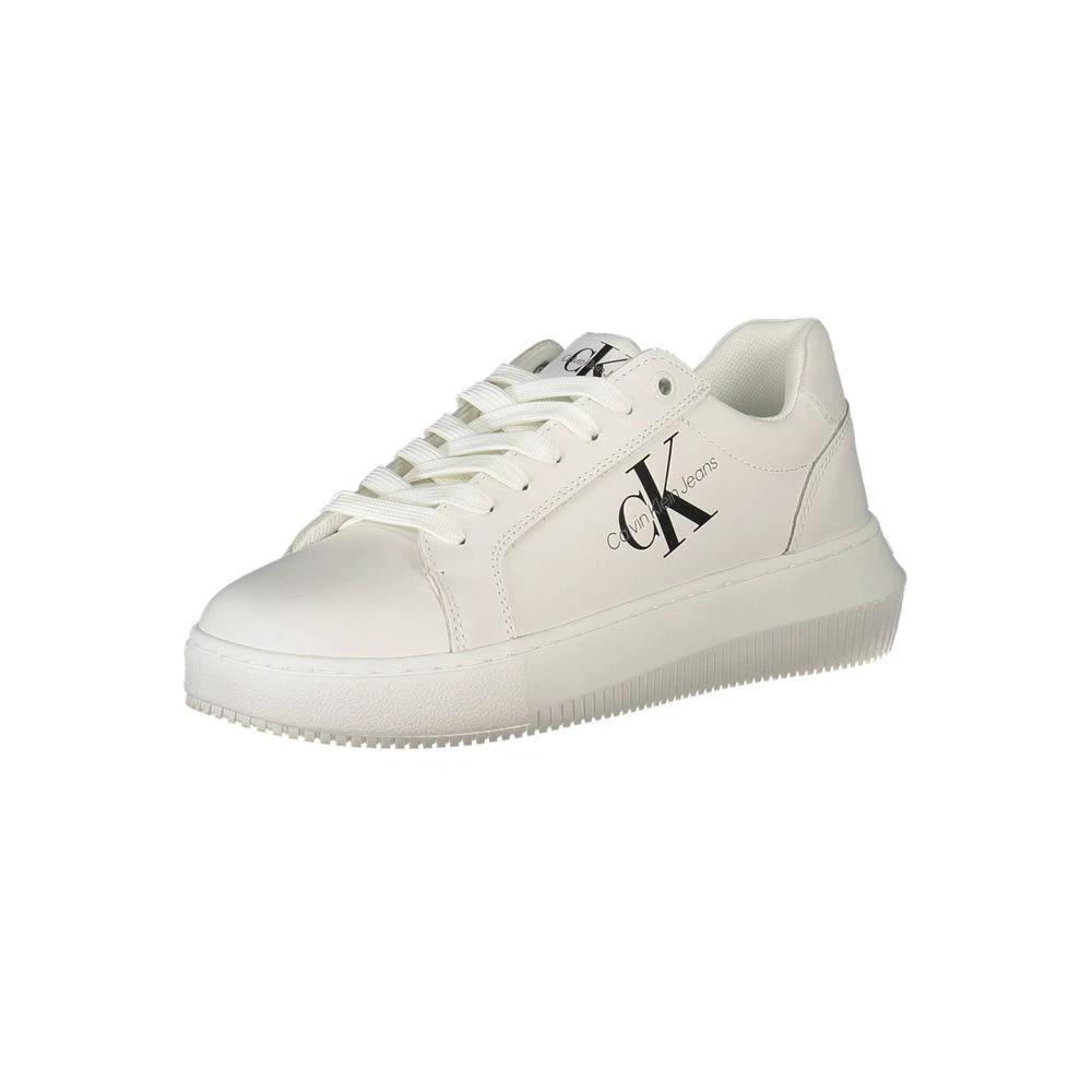 Calvin Klein White Polyester Women Sneaker by Calvin Klein