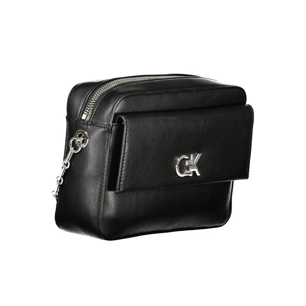 Calvin Klein Black Polyester Women Shoulder Bag by Calvin Klein