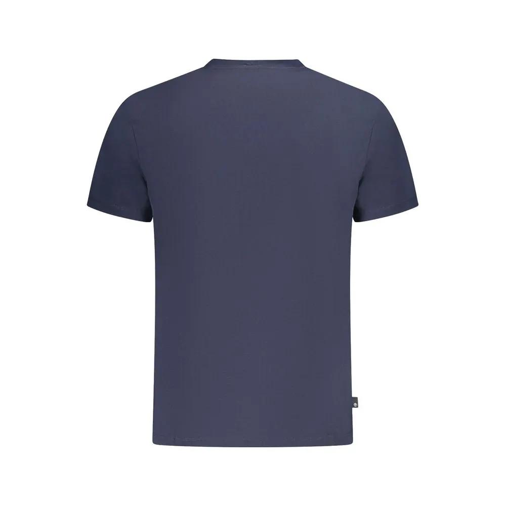 Timberland Blue Cotton Men T-Shirt by Timberland