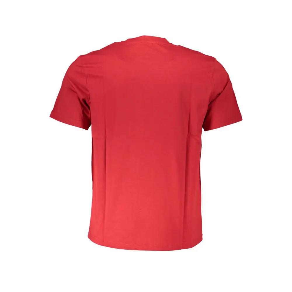 North Sails Rosso Cotton Men T-Shirt by North Sails
