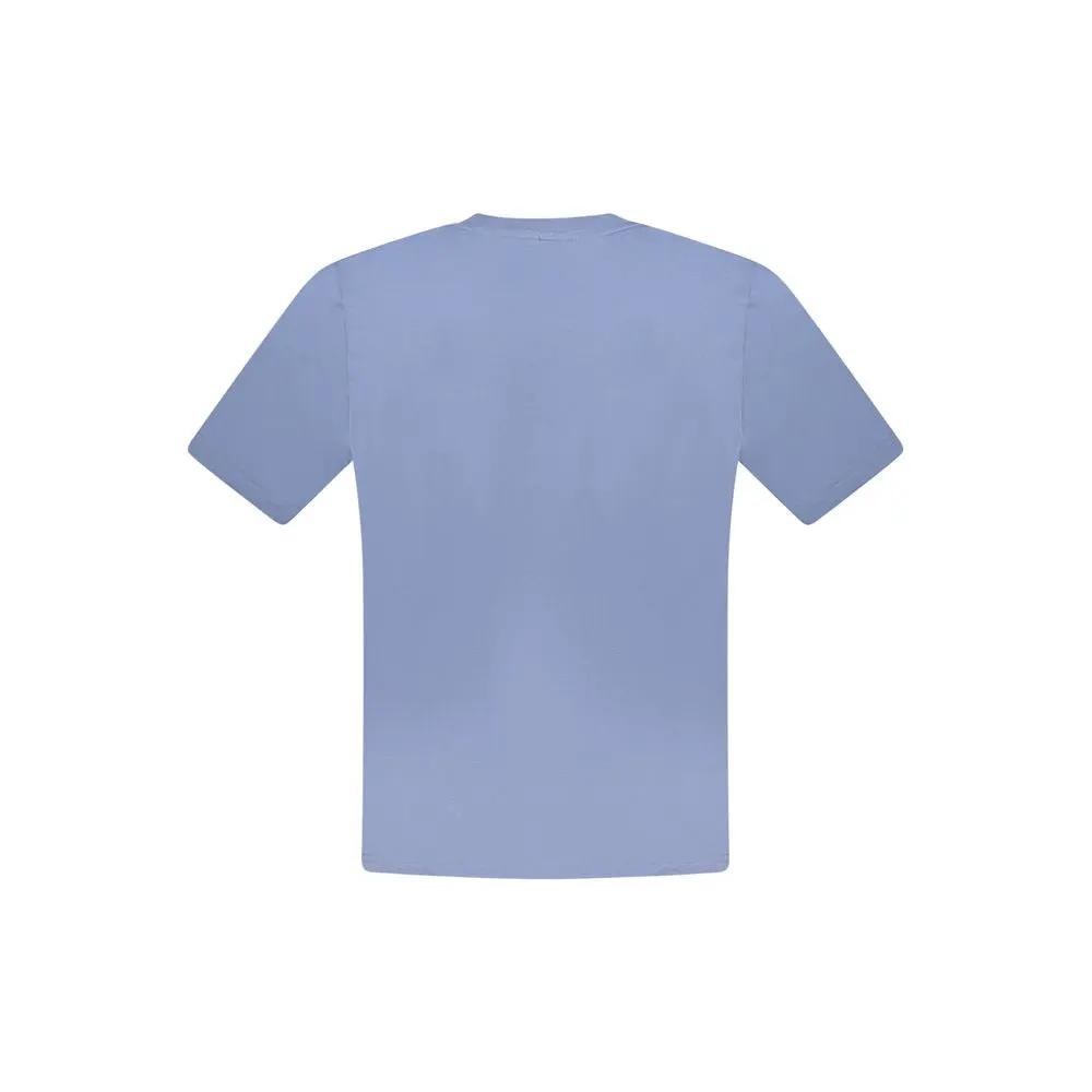 North Sails Blue Cotton Men T-Shirt by North Sails