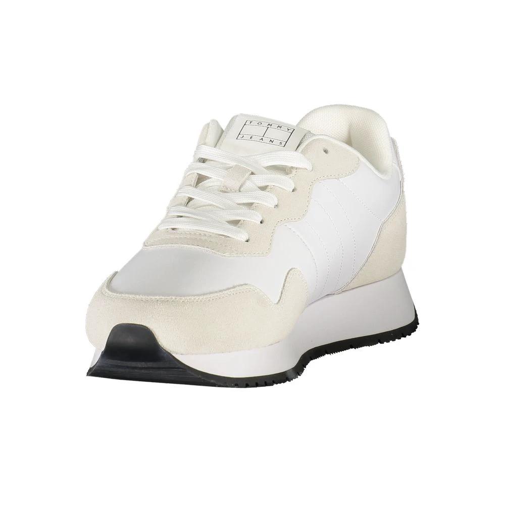 Tommy Hilfiger Bianco Leather Men Sneaker by Tommy Hilfiger