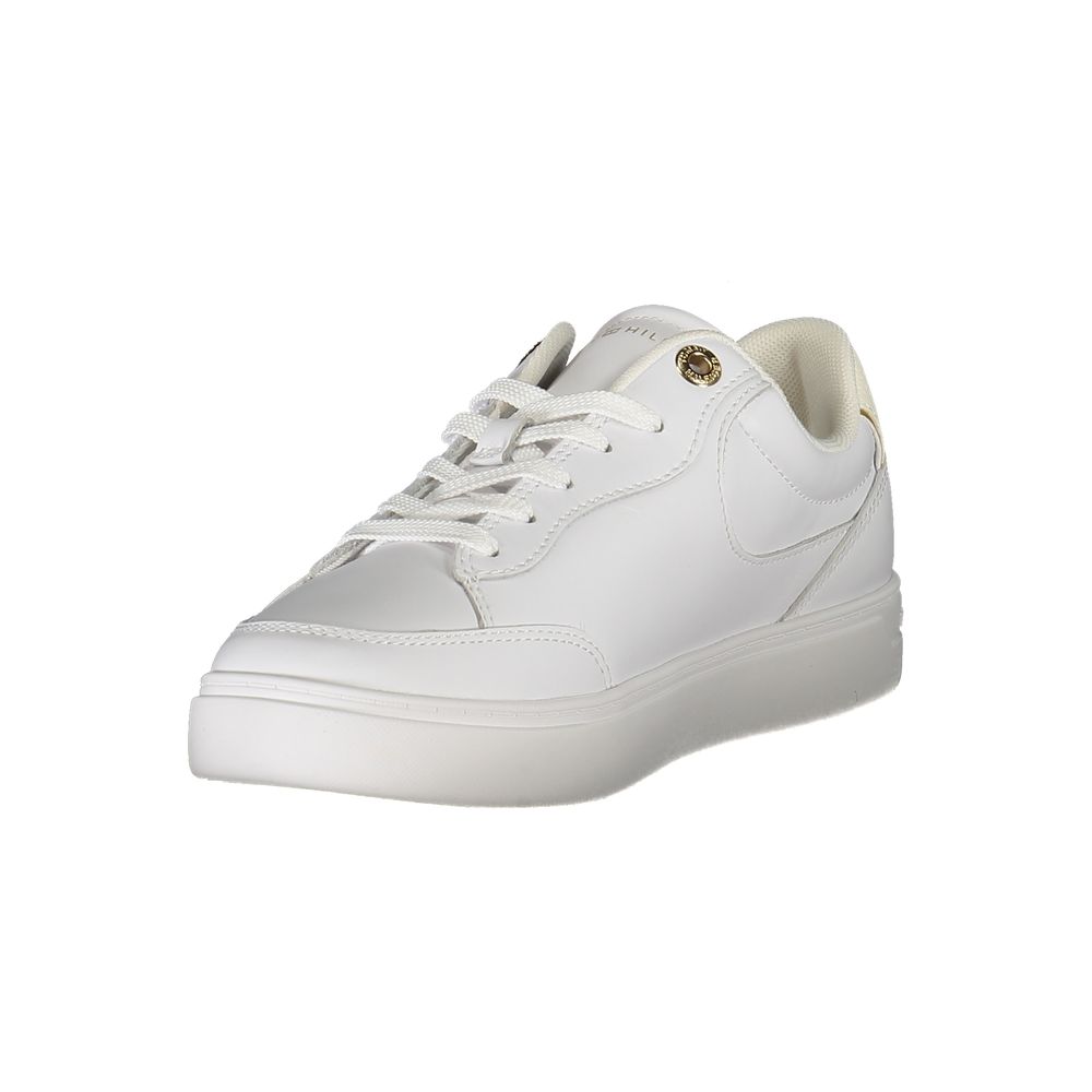 Tommy Hilfiger Baskets Ivoire Polyuréthane Femme Confortables