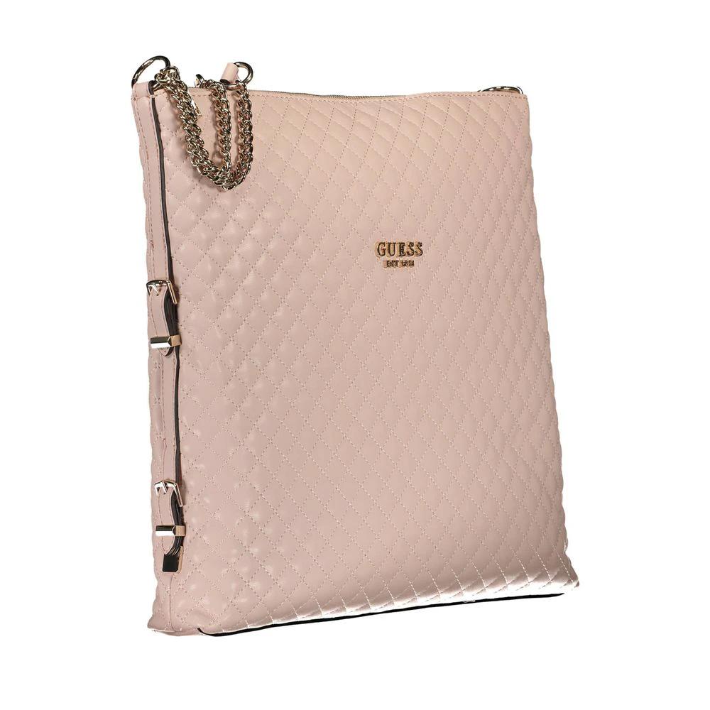 Guess Jeans Rosa Polyurethane Women Handbag