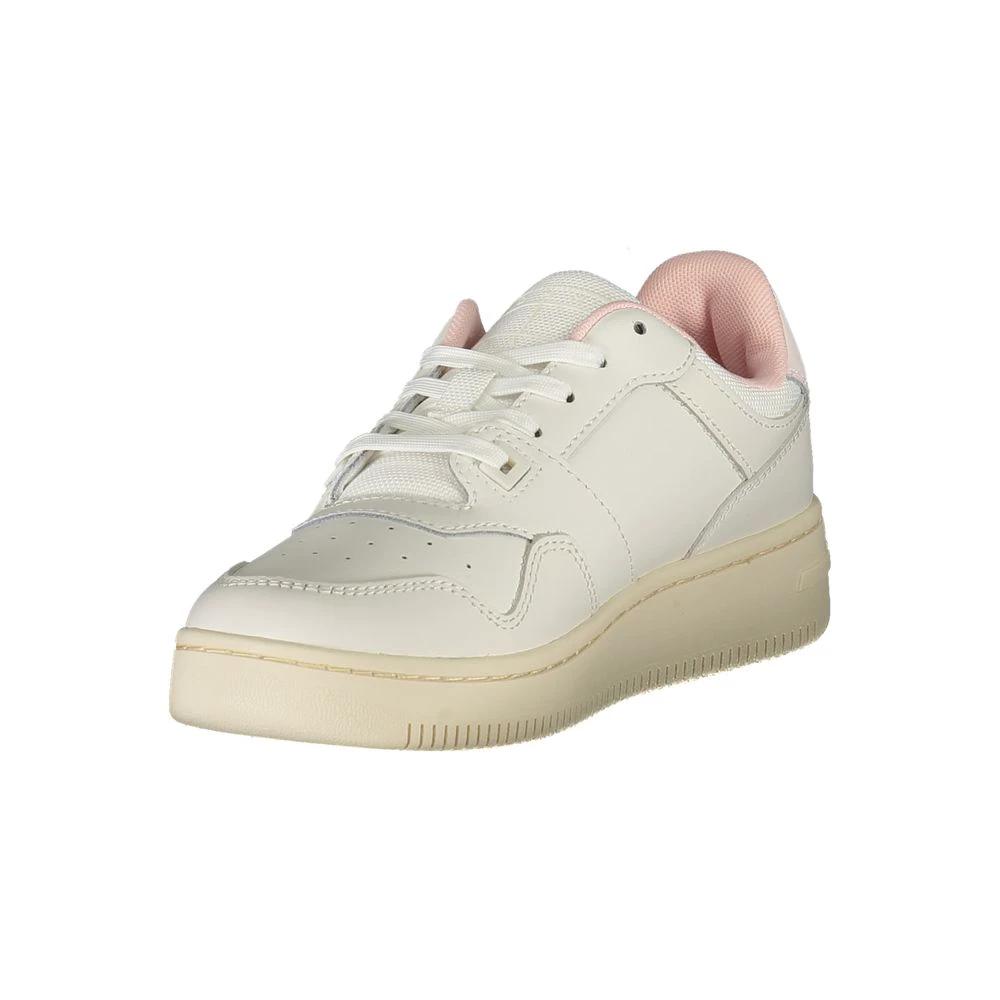 Tommy Hilfiger Bianco Leather Women Sneaker by Tommy Hilfiger