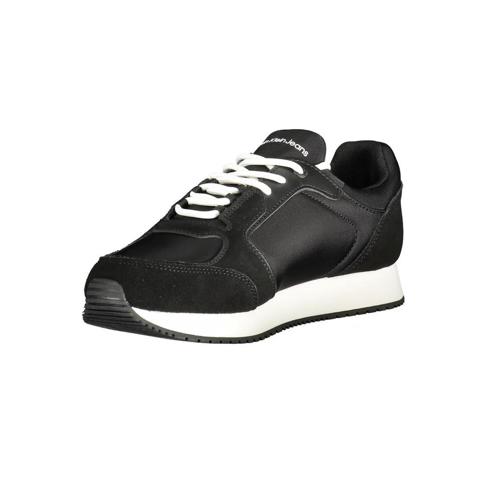 Calvin Klein Black Polyurethane Men's Sneaker by Calvin Klein