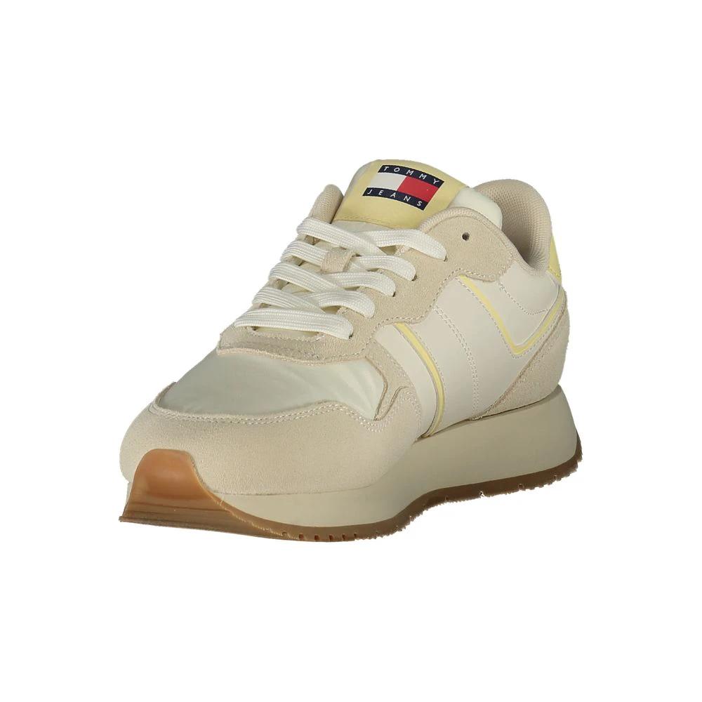 Tommy Hilfiger Beige Polyurethane Women Sneaker by Tommy Hilfiger