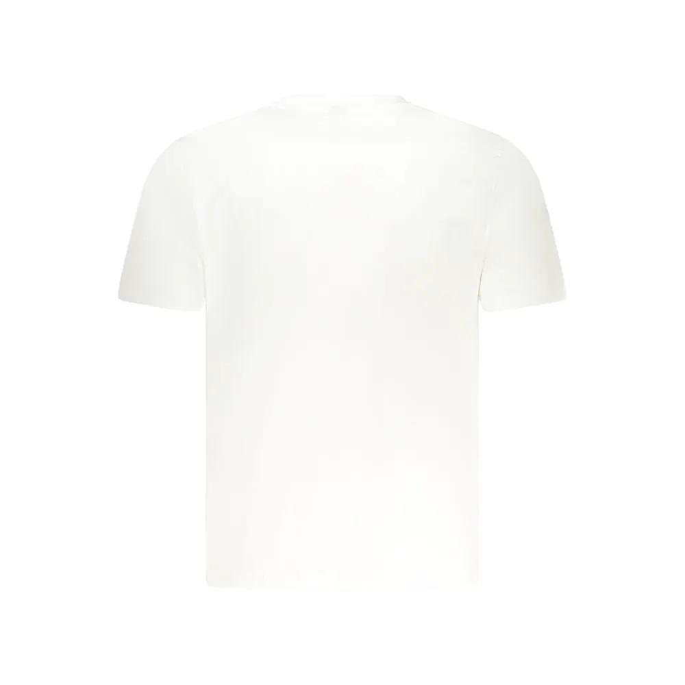 North Sails White Cotton Men T-Shirt by North Sails