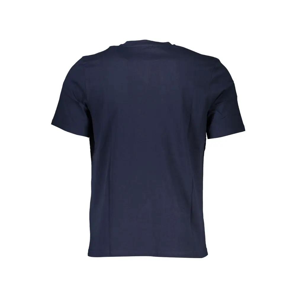 North Sails Blue Cotton Men T-Shirt by North Sails
