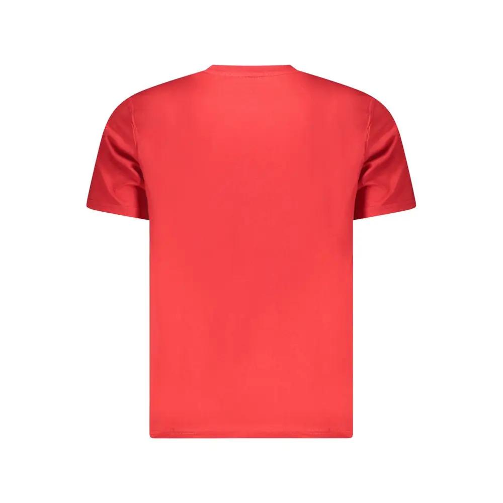 North Sails Red Cotton Men T-Shirt by North Sails
