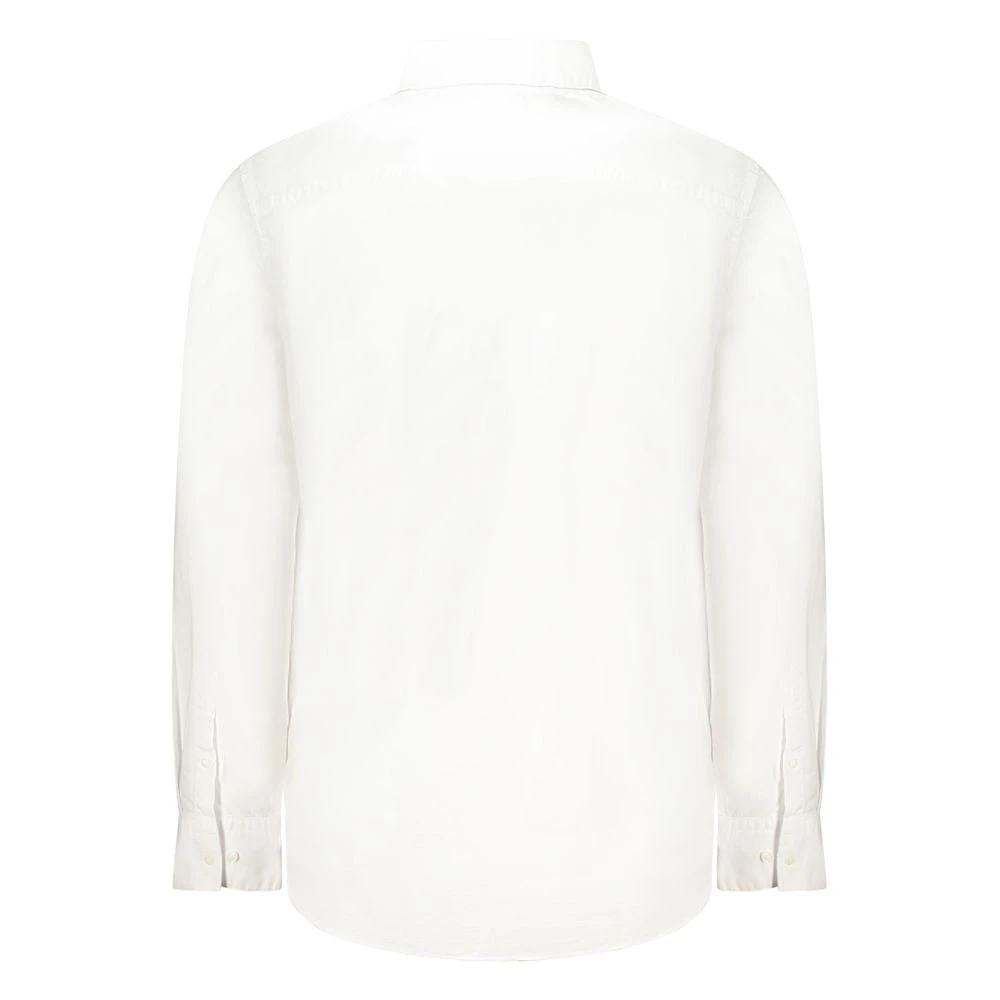 Calvin Klein Bianco Cotton Men Shirt by Calvin Klein