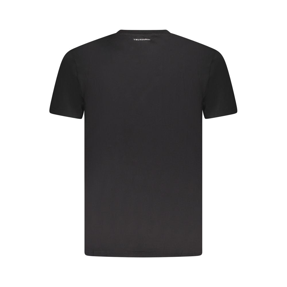 Trussardi heren T-shirt van zwart katoen – TR-36627