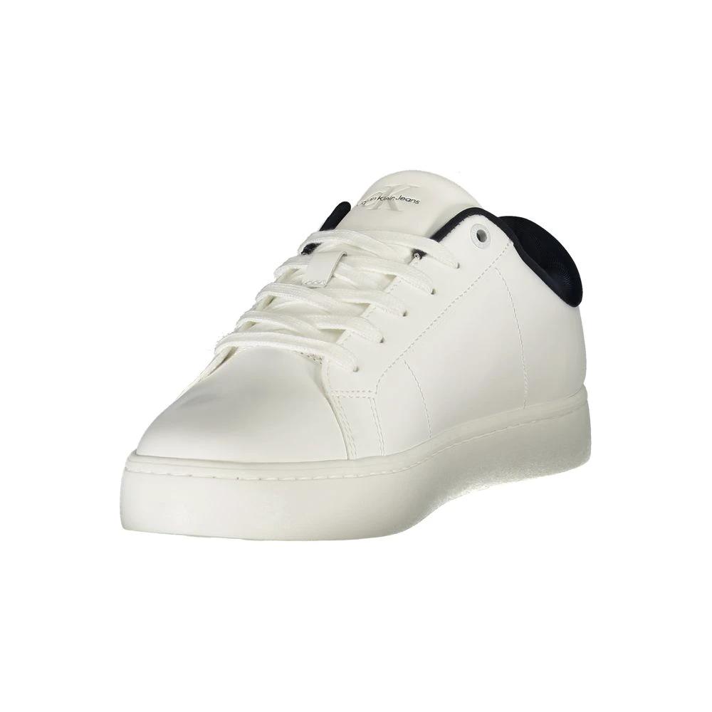 Baskets Calvin Klein homme en polyuréthane blanc – CA-36722