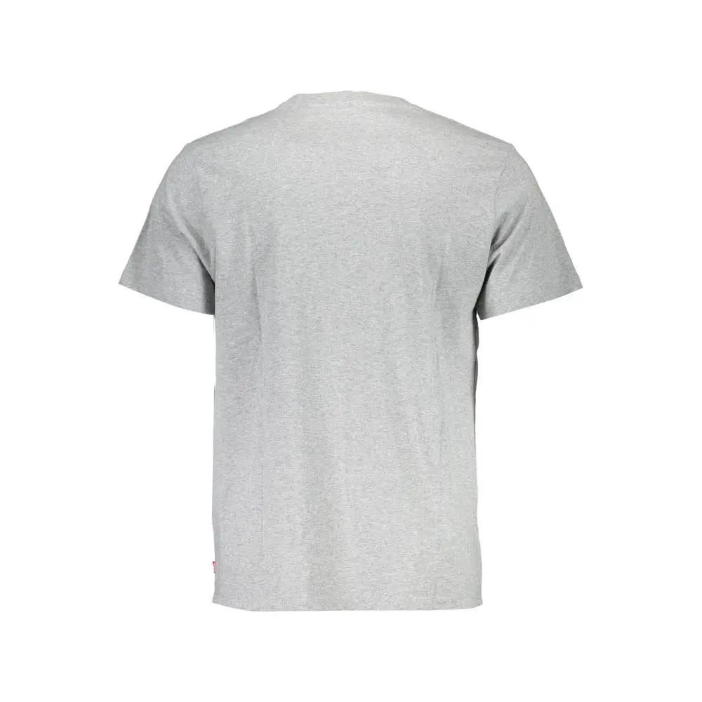 Levi's Grigio Cotton Men T-Shirt by Levi's