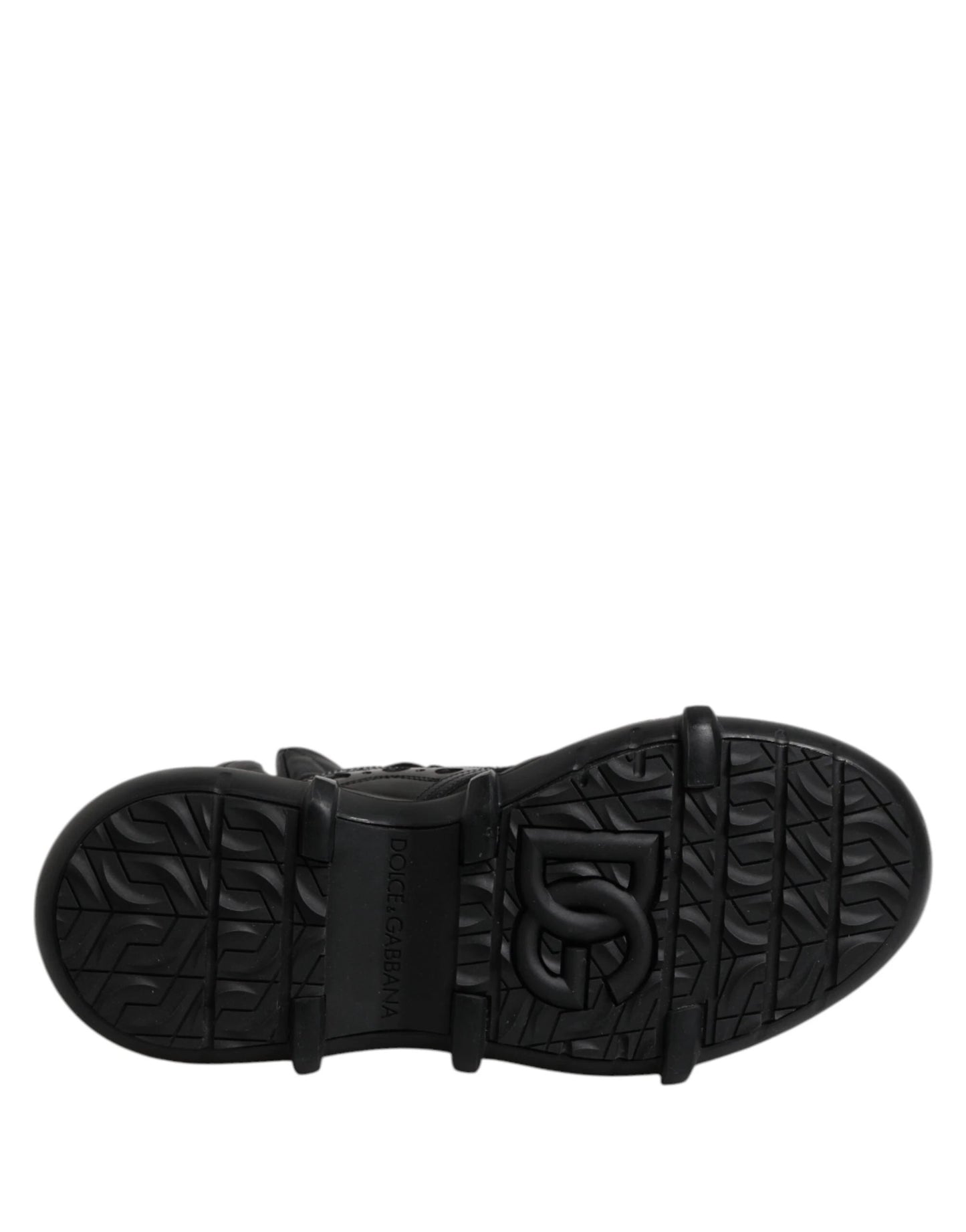 Dolce & Gabbana Black Leather Casual Mens Ankle Boots Shoes by Dolce & Gabbana