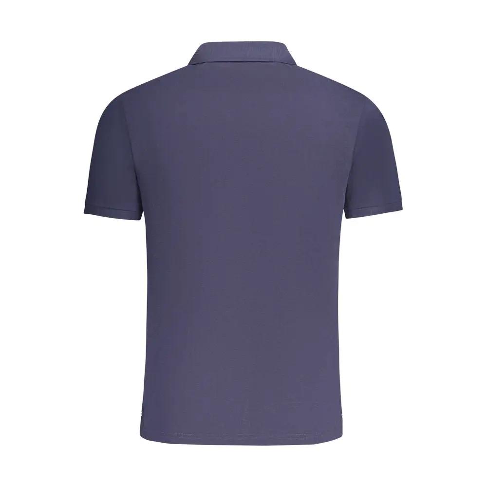 North Sails Blue Cotton Men Polo by North Sails