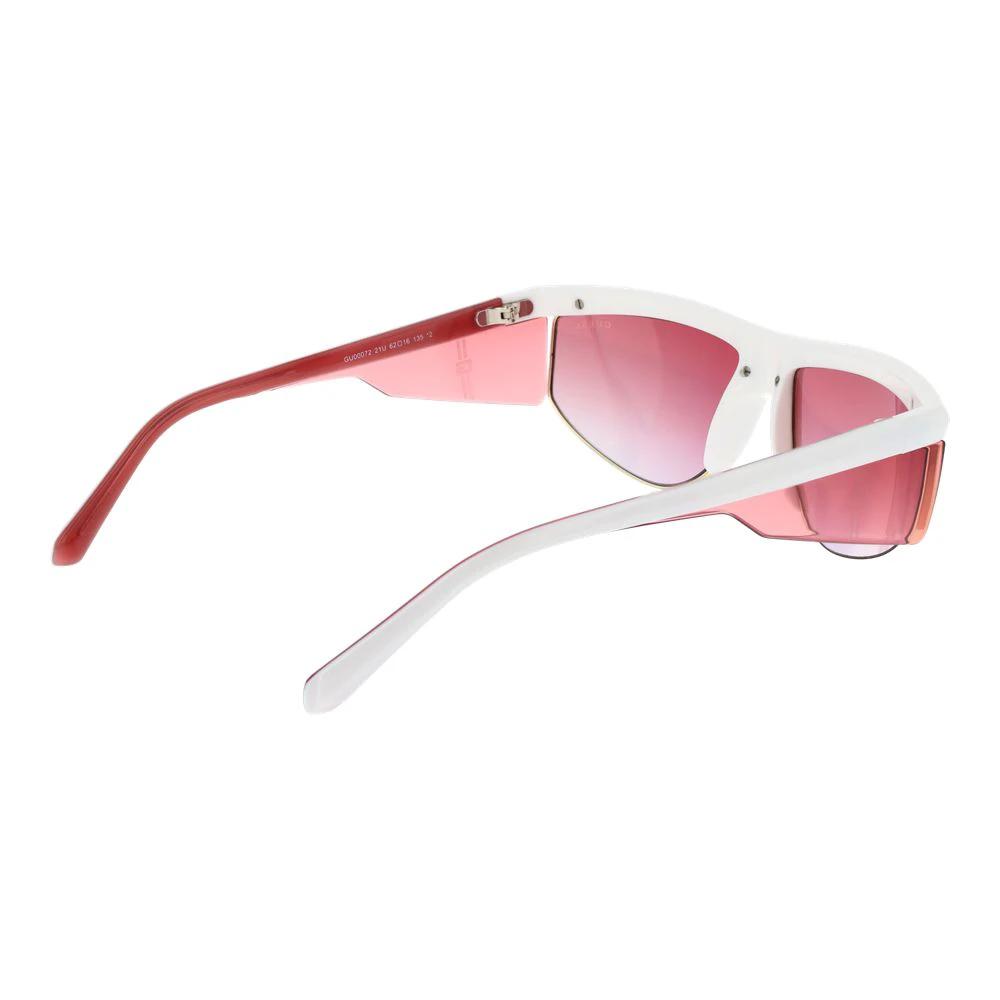 Guess White Plastic Sunglasses by Guess