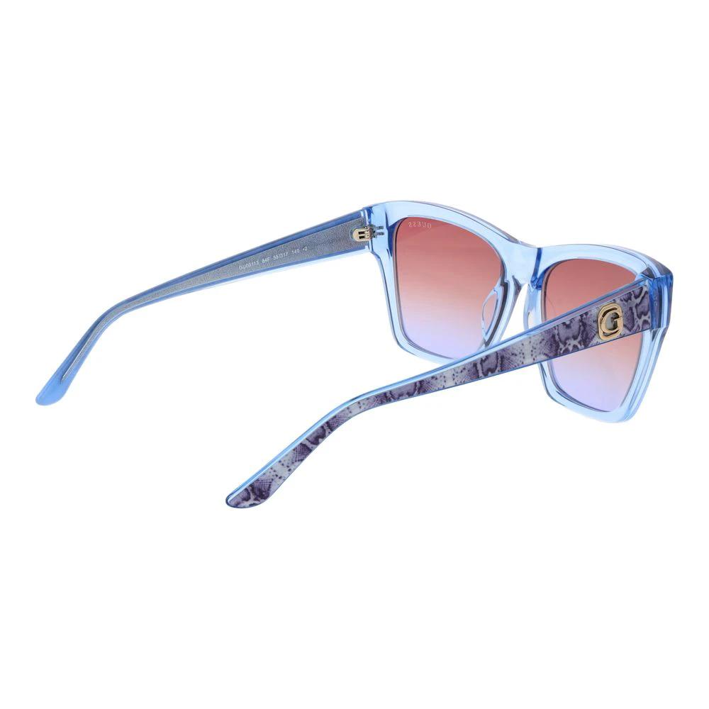 Guess Blue Acetate Sunglasses by Guess