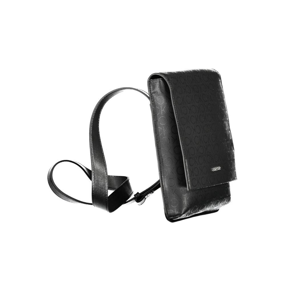 Calvin Klein Black Polyester Mens Shoulder Bag by Calvin Klein