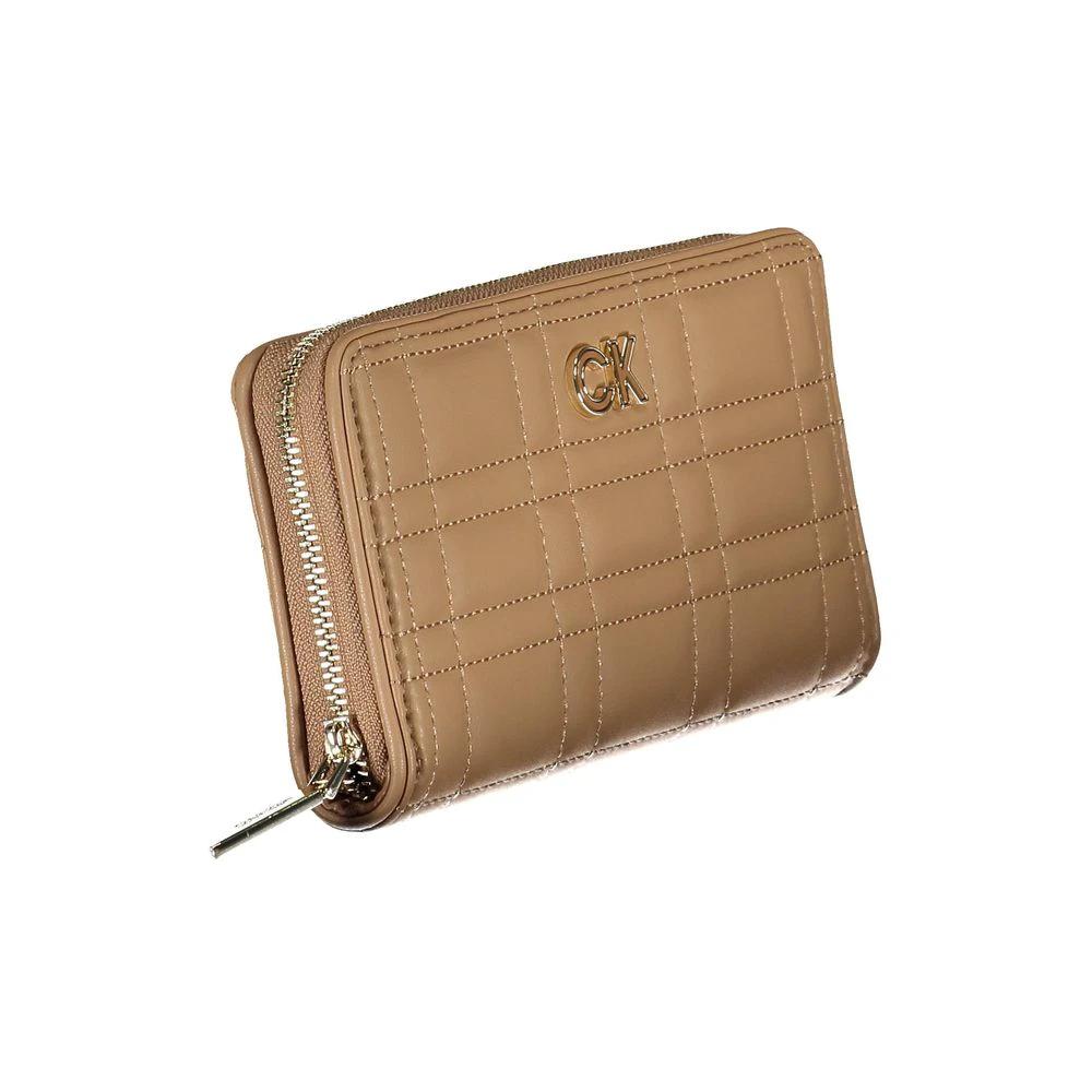 Calvin Klein Beige Polyester Women Wallet by Calvin Klein