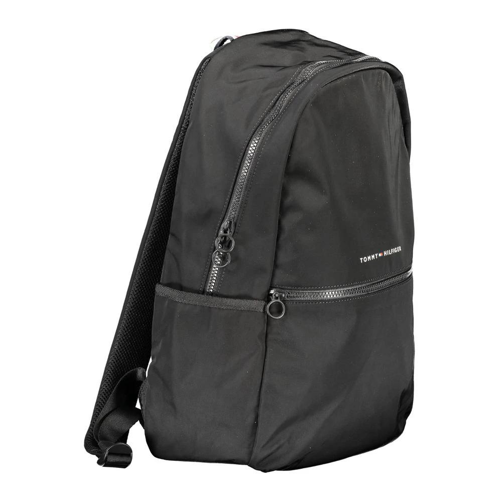 Tommy Hilfiger Nero Polyester Men's Backpack by Tommy Hilfiger