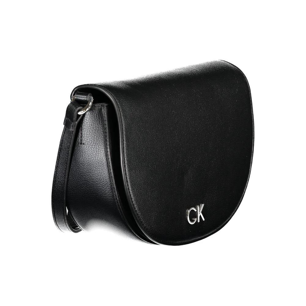Calvin Klein Nero Poliuretano Women Shoulder Bag by Calvin Klein
