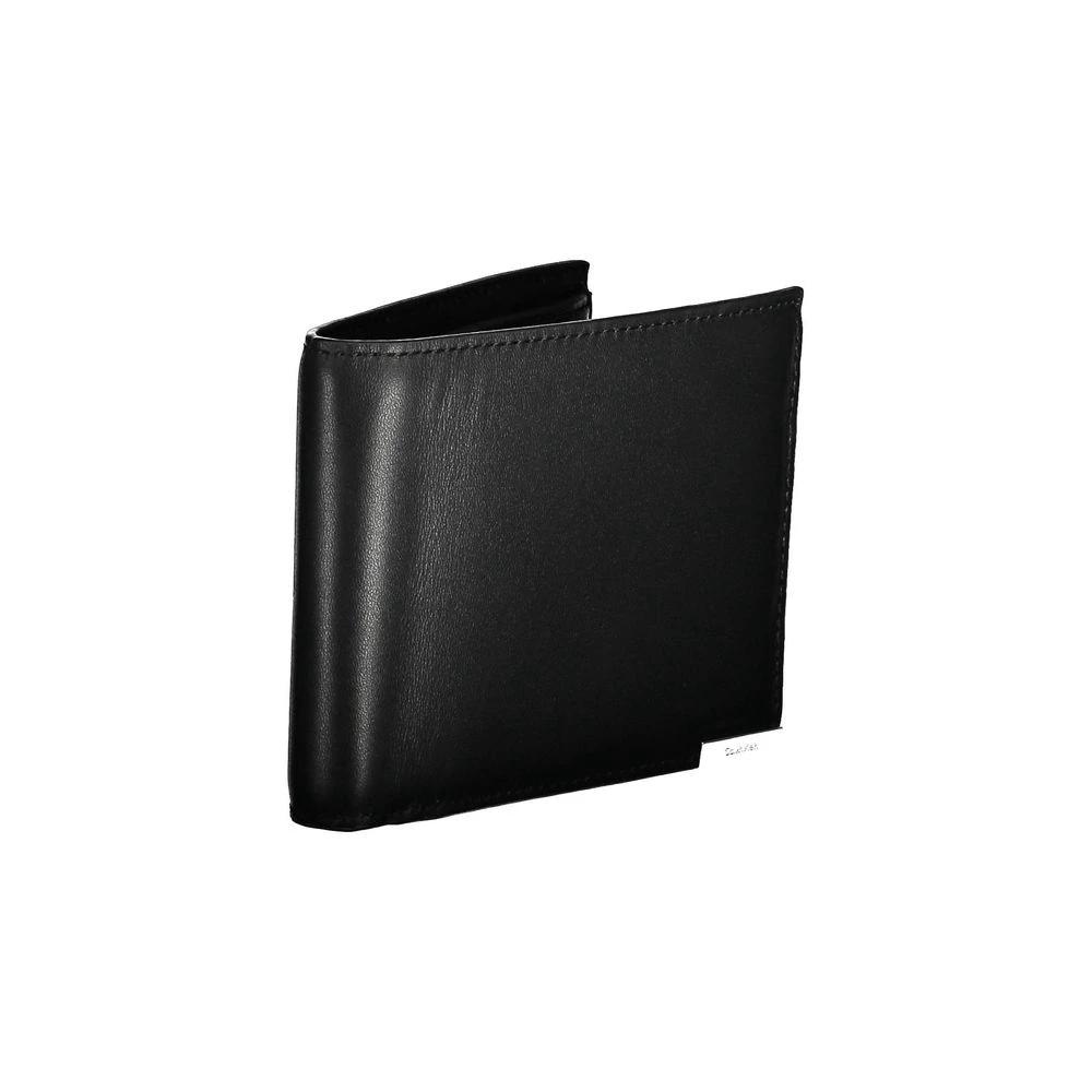 Calvin Klein Black Leather Men Wallet by Calvin Klein