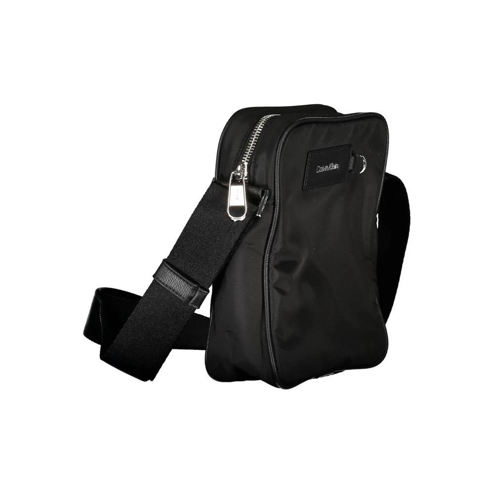 Calvin Klein Black Polyester Men's Shoulder Bag by Calvin Klein