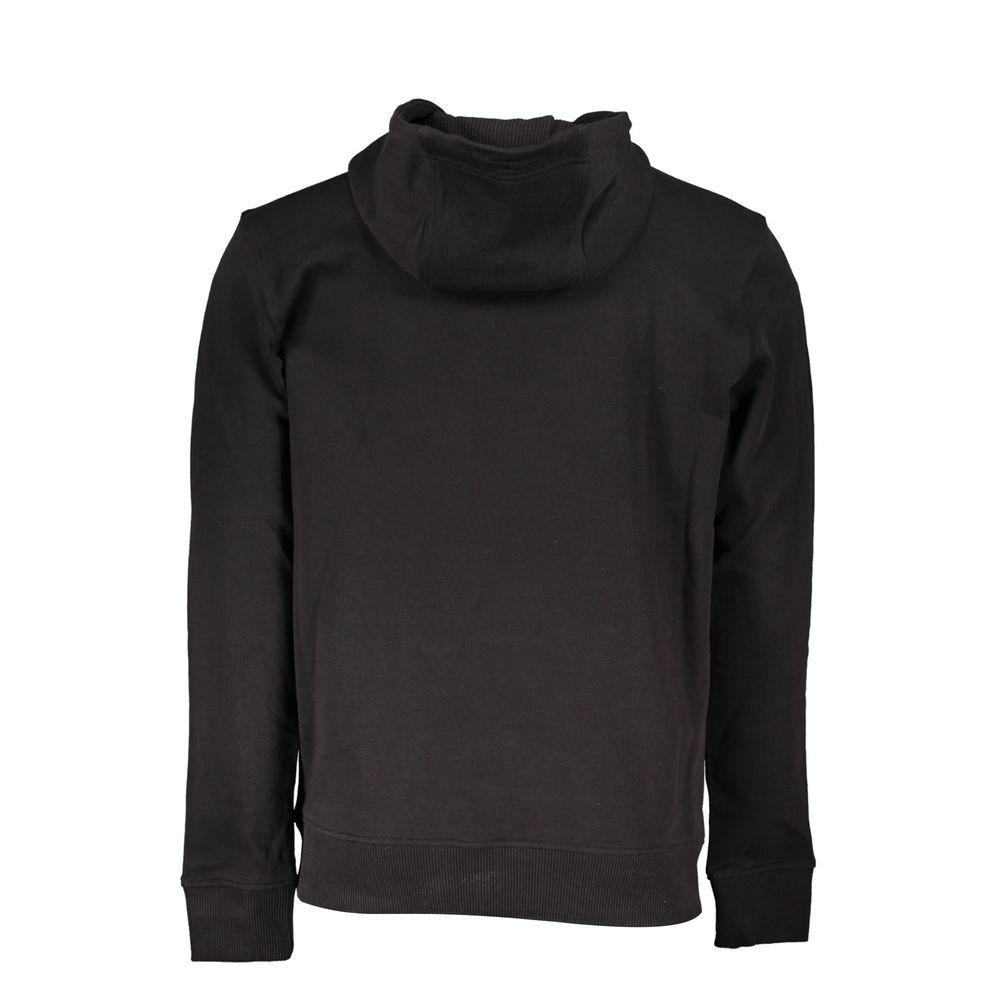 Sweat à capuche Tommy Hilfiger homme en coton noir – TO-18640