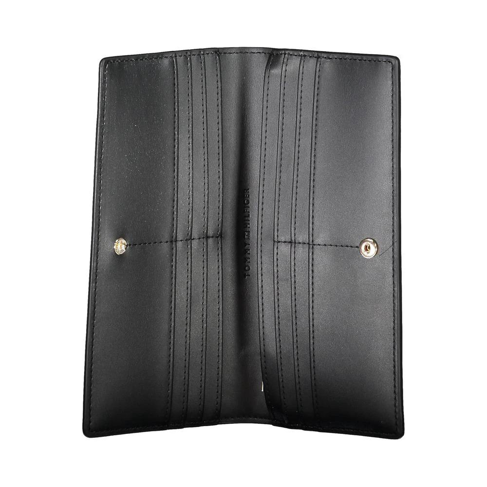 Tommy Hilfiger Black Polyurethane Women Wallet by Tommy Hilfiger