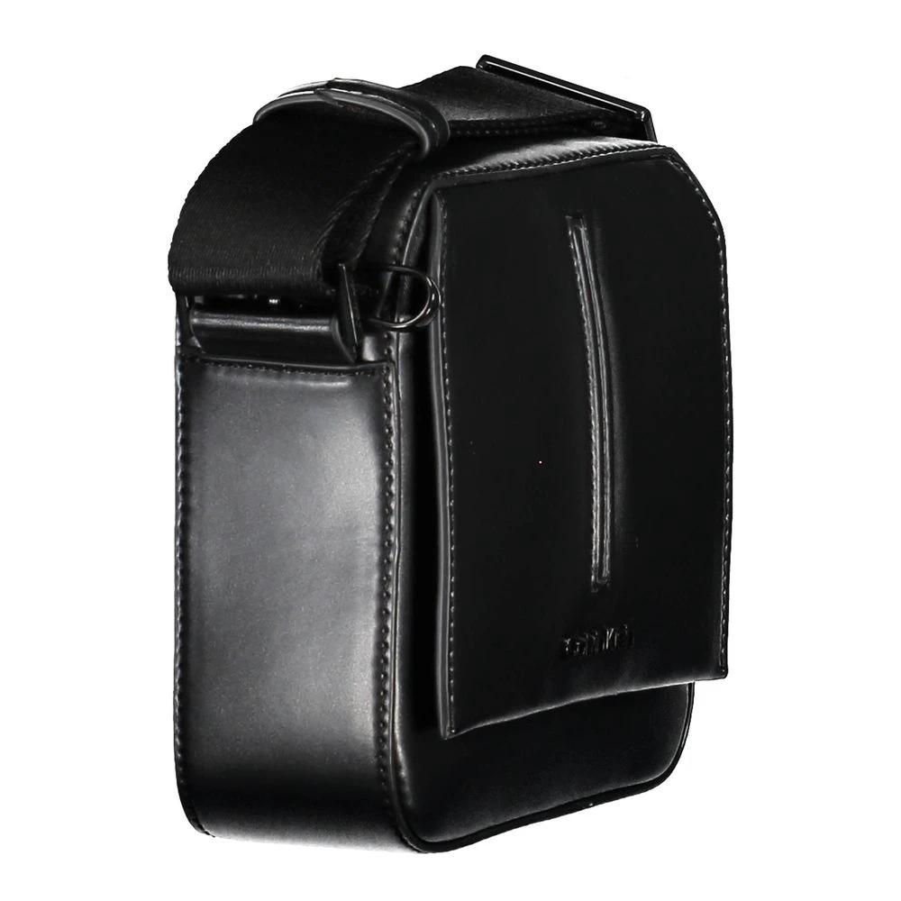 Calvin Klein Black Polyester Men's Shoulder Bag by Calvin Klein