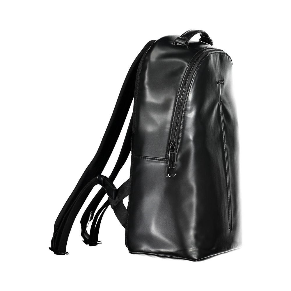 Calvin Klein Black Polyester Men's Backpack by Calvin Klein