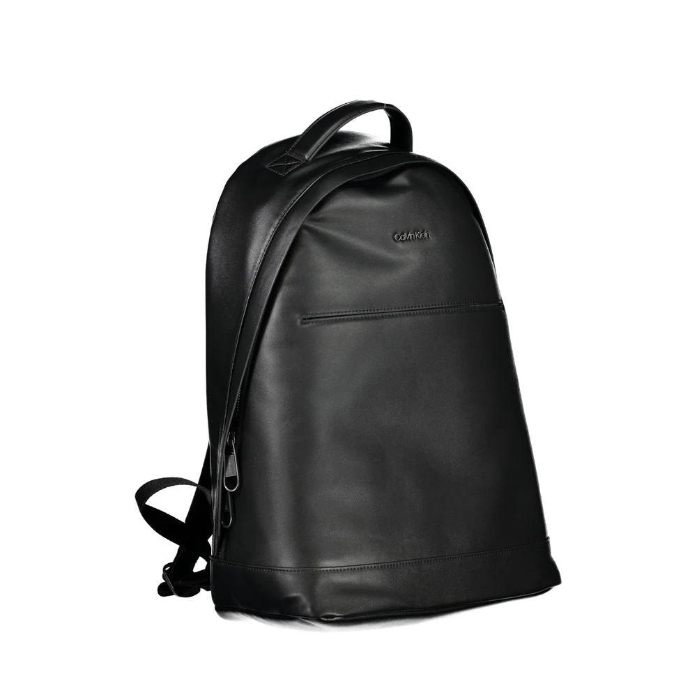 Calvin Klein Black Polyester Men's Backpack by Calvin Klein