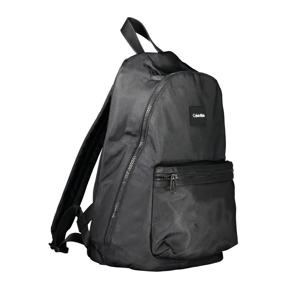 Calvin Klein Black Polyester Men's Backpack by Calvin Klein