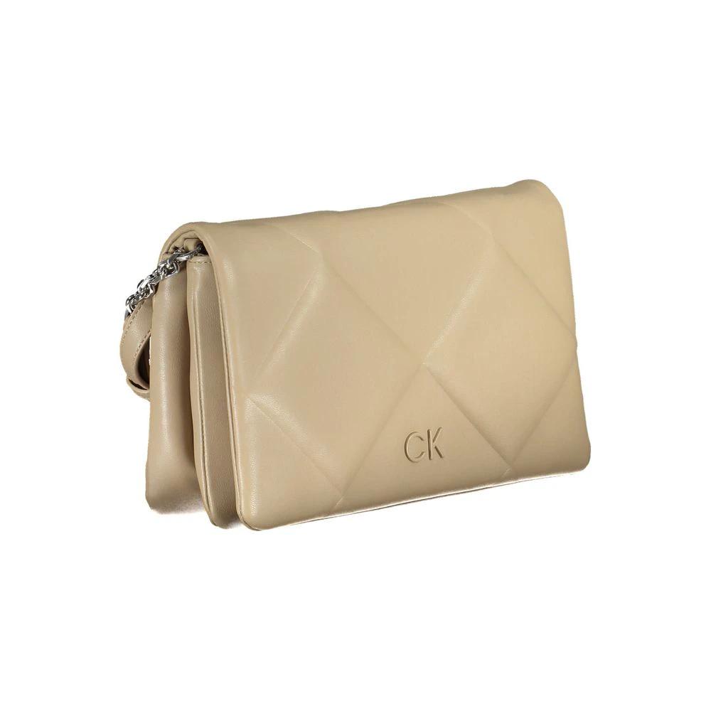 Calvin Klein Beige Polyester Women Shoulder Bag by Calvin Klein