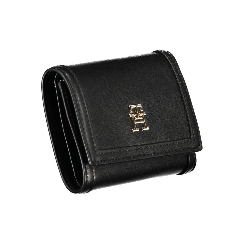 Tommy Hilfiger Black Polyurethane Women Wallet by Tommy Hilfiger
