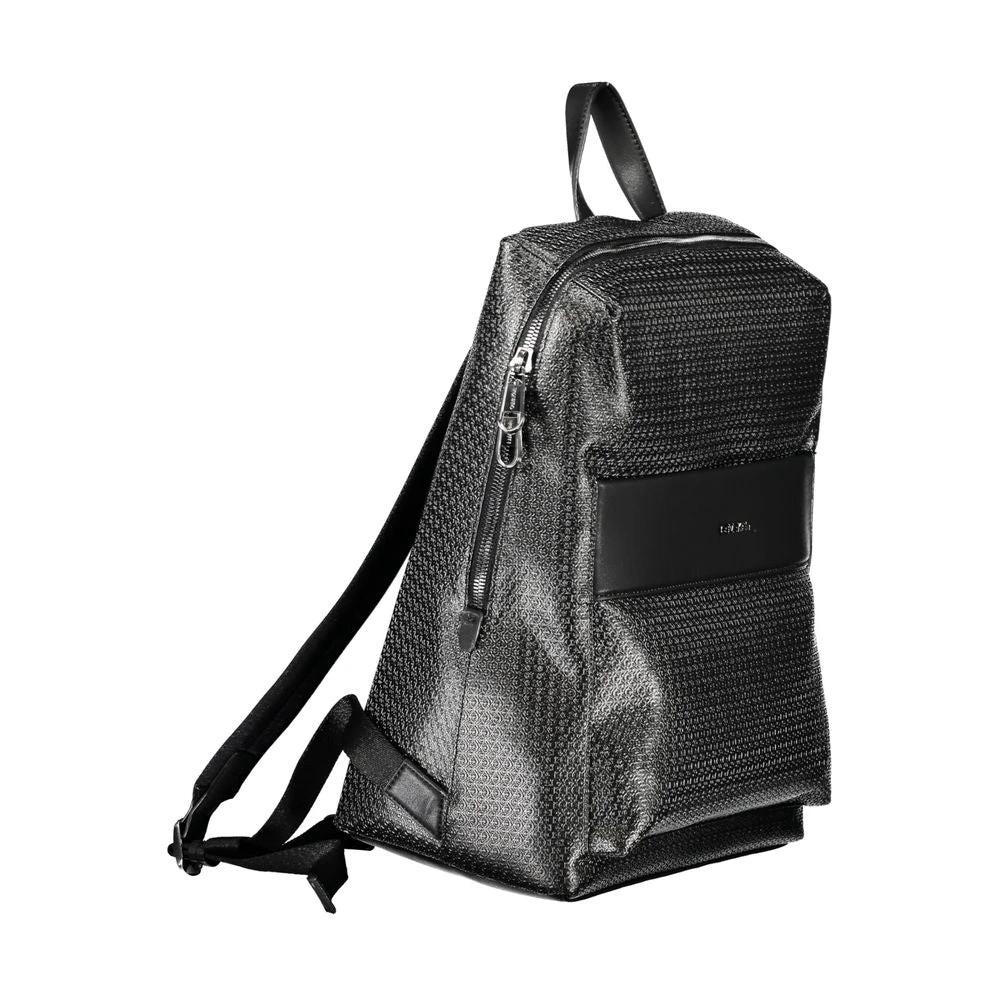 Calvin Klein Nero Polyester Men's Backpack by Calvin Klein
