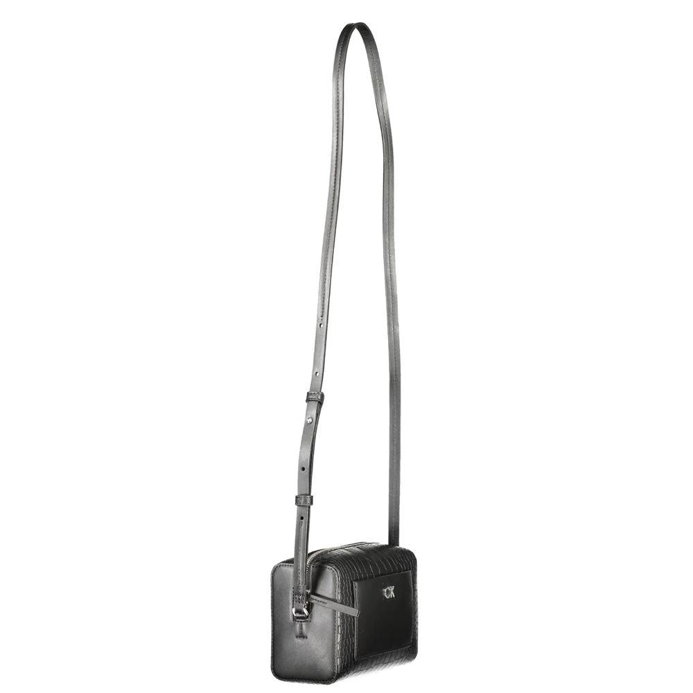 Calvin Klein Black Polyester Women Shoulder Bag