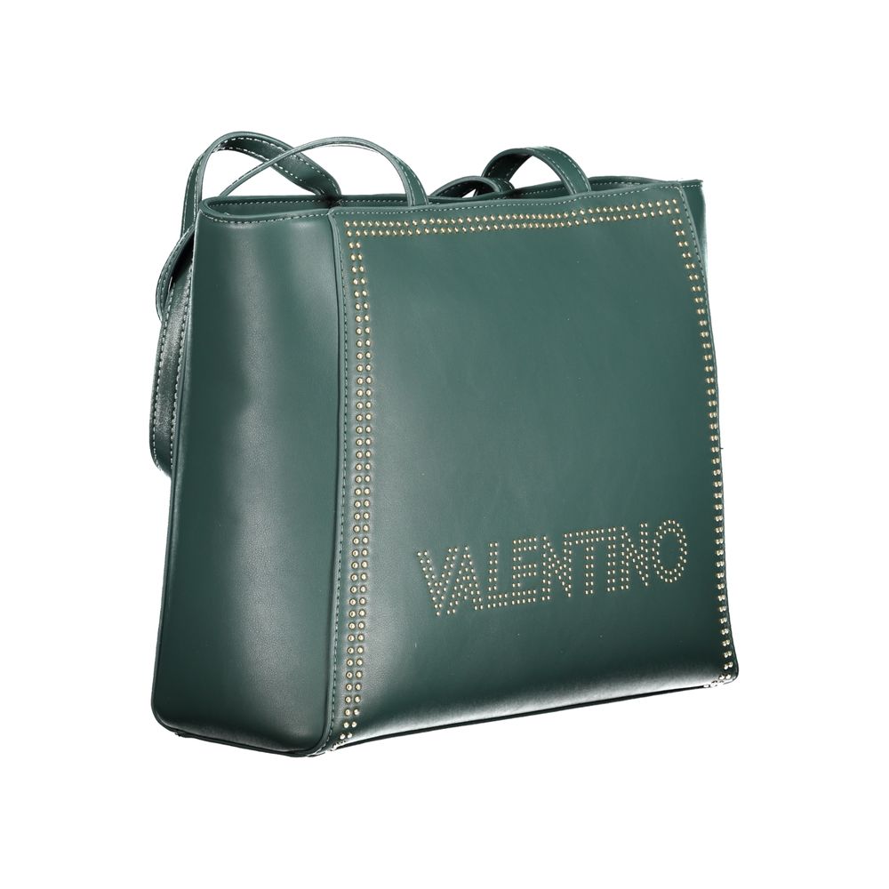 Valentino Green Polyethylene Handbag
