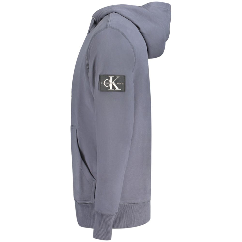 Sweat à capuche Calvin Klein homme en coton bleu – CA-33797