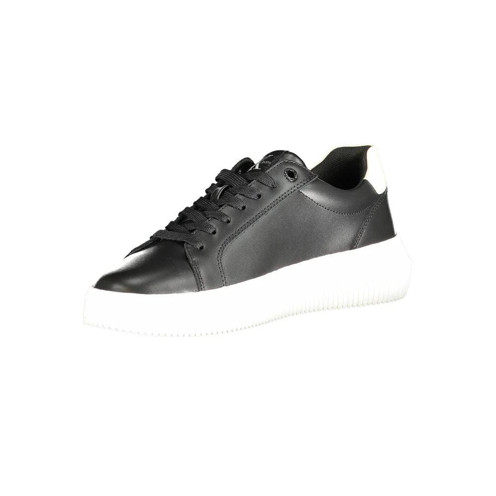 Calvin Klein White Polyester Men Sneaker by Calvin Klein