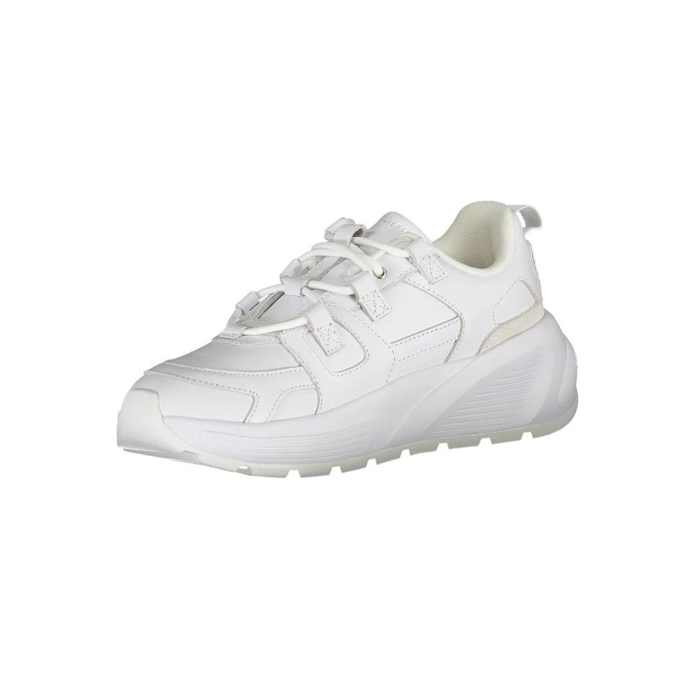 Tommy Hilfiger Bianco Poliuretano Donna Sneaker by Tommy Hilfiger