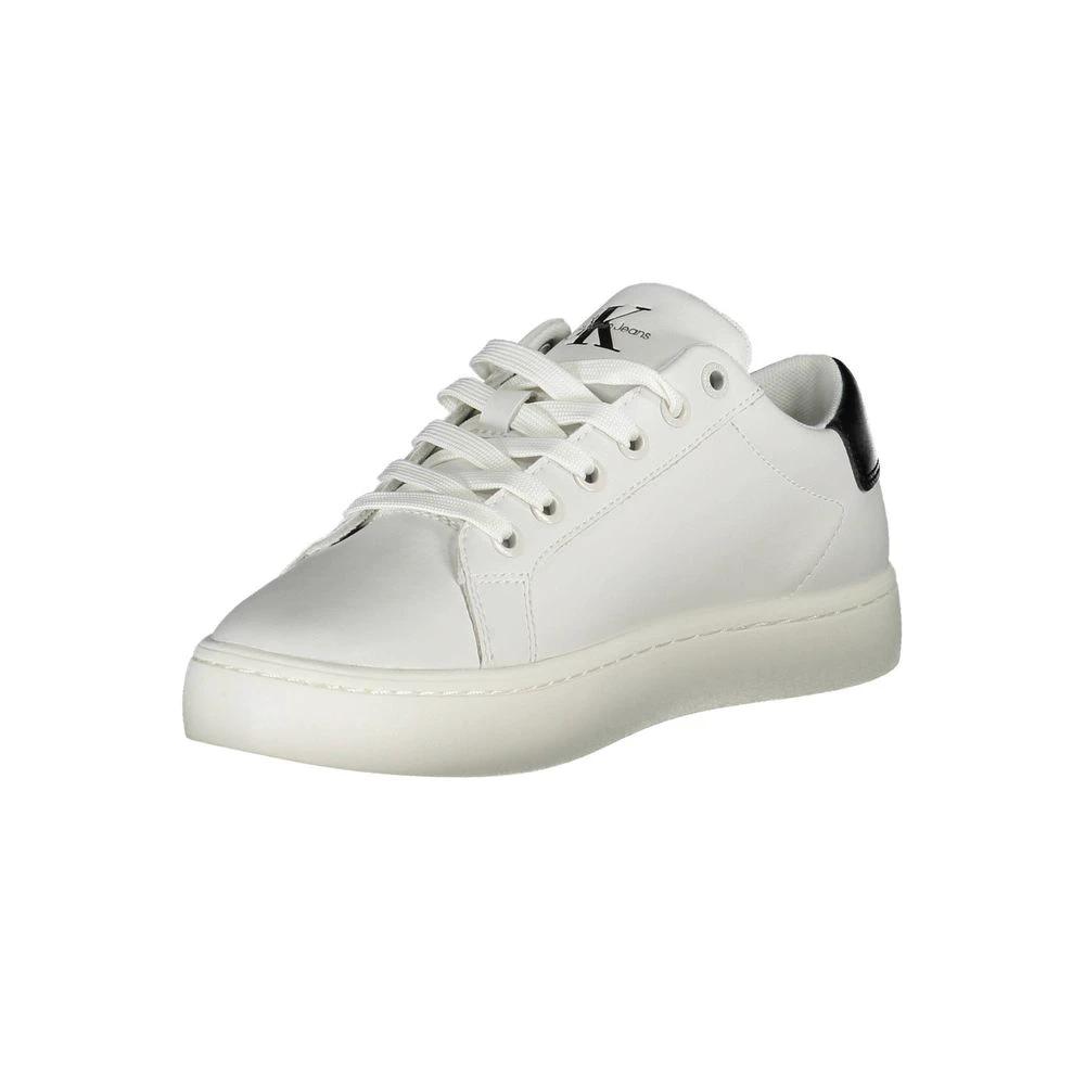 Calvin Klein Bianco Polyurethane Women Sneaker by Calvin Klein
