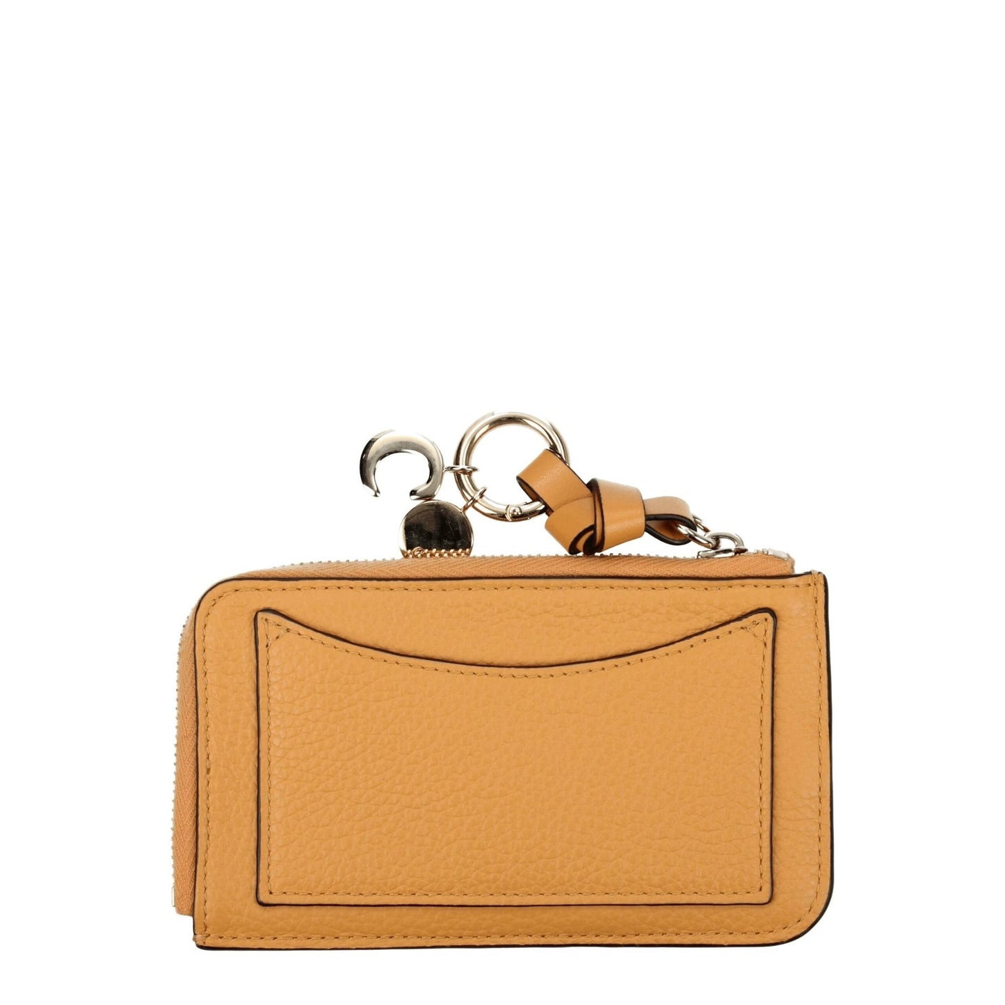 Chloé Orange Leather Wallet by Chloé