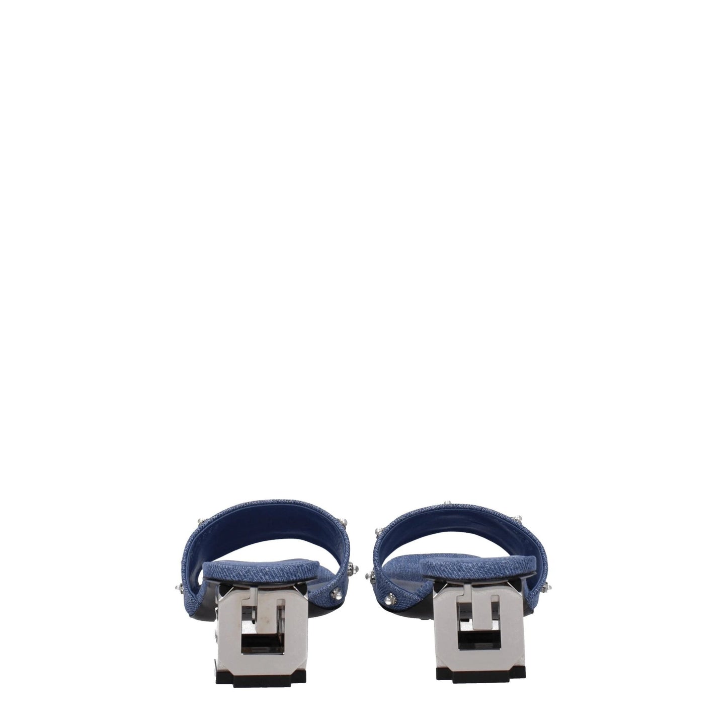 Givenchy Blue Fabric Sandals by Givenchy