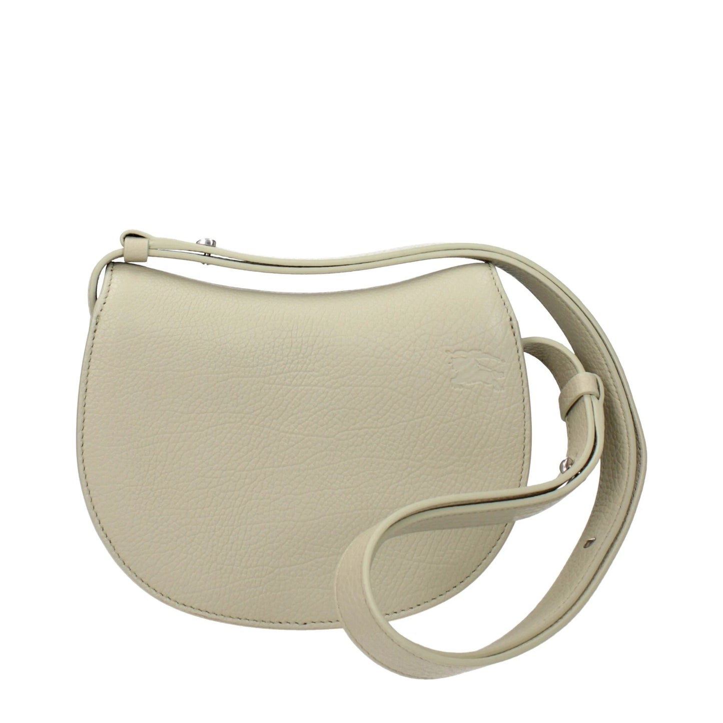 Burberry Green Leather Shoulder Bag by Burberry