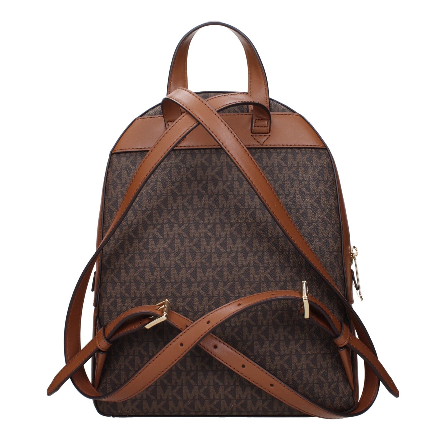 Michael Kors – Sac à Dos en Tissu Marron | Logo Frontal | Bretelles Réglables