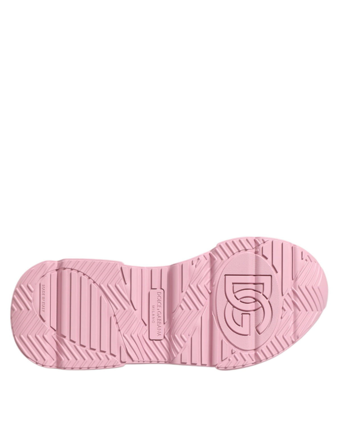 Baskets Dolce & Gabbana homme Daymaster en cuir de veau rose – MV8436